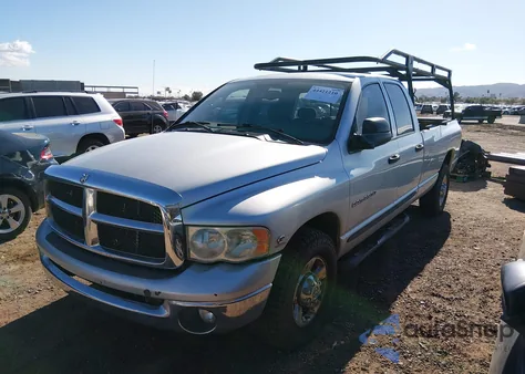 2005 Dodge Ram 2500 Slt/Laramie z USA, uszkodzony, nr VIN 3D7KR28C05G706659